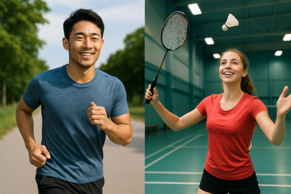 運動是維持身體健康的要素之一，如戶外跑步與羽球 3Q25 生技訂閱：麗寶新藥、醫美肉毒、鼎晉、科明、得生等 5 篇