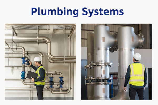 晶圓廠排水系統（Plumbing Systems）管線系統 騏億鑫2026 動力，視客戶美日廠二次配接案 Oct 2025(增)