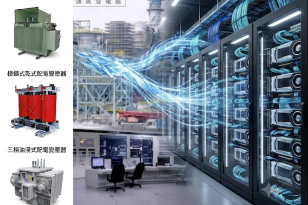連距的多種變電器產品，應用在台灣電力公司的電廠中 連距 69kV 轉型期，海外市場稀釋台電貢獻 Aug.2026(全)
