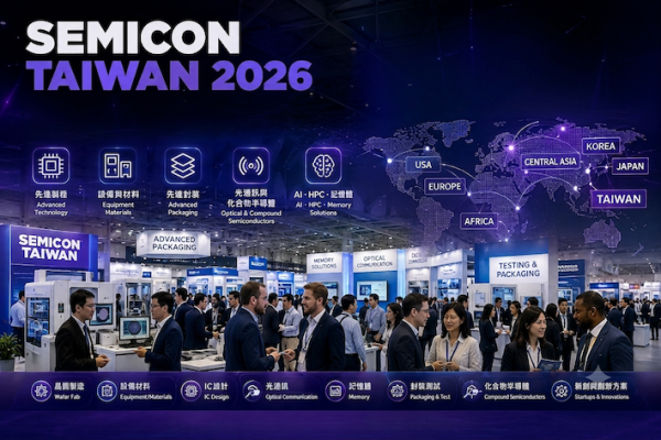 一年一度的半導體展 Semicon Taiwan 2026 本週到來